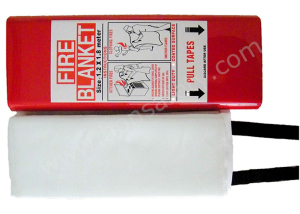 Fire Blanket with PVC Box
