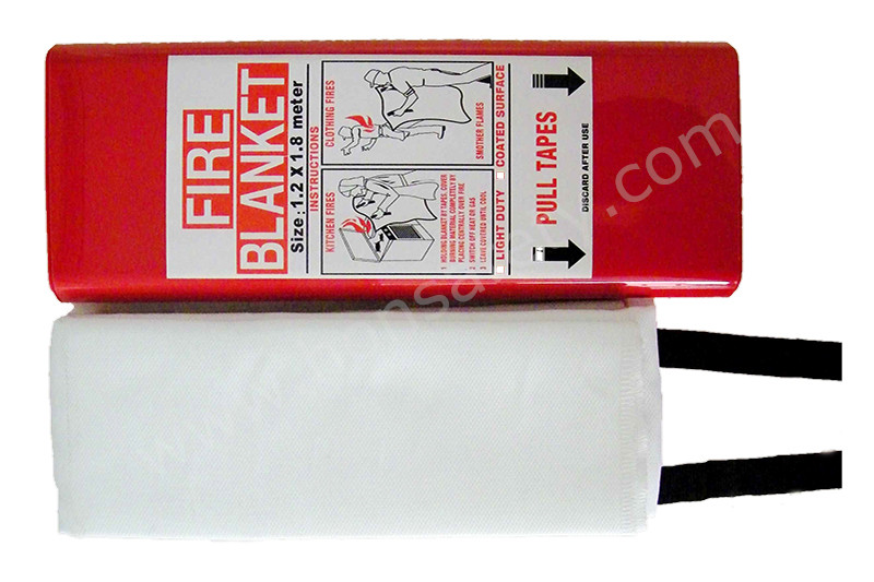 Fire Blanket with PVC Box